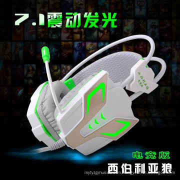 Wholesale Noise Cancelling LED PC Game Headset (K-13)